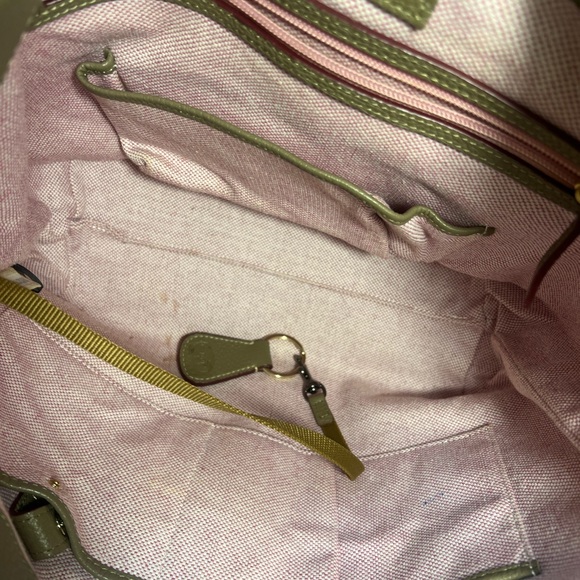 [Dooney Bourke] Elegant Tan Leather Hobo Bag - Picture 6 of 11